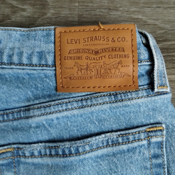Levis Wedgie Straight Leg Jeans 25 - Picture 4 of 9